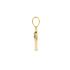 Hanger, 9 karaat hart met zirkonia - 24802