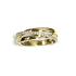 Ring, 14krt.goud met diamant totaal 0,17ct. (maat 17) - 24879