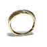 Ring, 14krt.goud met diamant totaal 0,17ct. (maat 17) - 24879