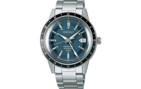Seiko Presage SSK009J1 Blue GMT, Automaat - 22668