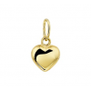 Hanger, 14krt.goud hart (6,5mm.) - 8852