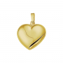 Hanger, 14krt.goud hart (16mm.) - 9535