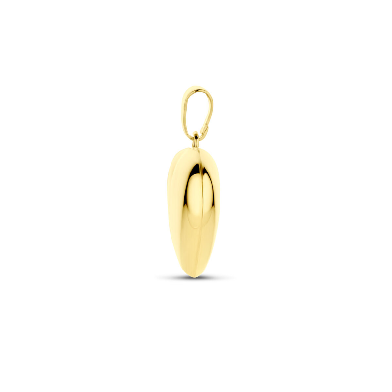 Hanger, 14krt.goud hart (16mm.) - 9535