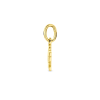 Hanger, 14krt.goud klaver (6mm.) - 5201