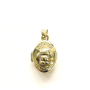 Medaillon, 14krt.goud ovaal Forever Friends (10x13mm.) - 1250 Medaillon, 14krt.goud ovaal Forever Friends (10x13mm.) - 1250