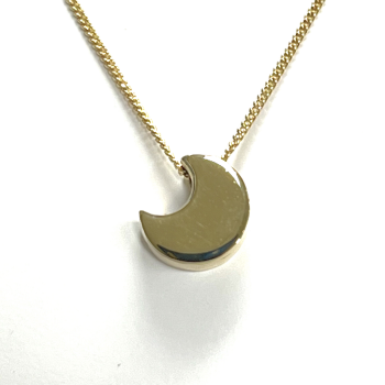 Hanger, 14krt.goud maan (excl.collier) - 1309 Hanger, 14krt.goud maan (excl.collier) - 1309
