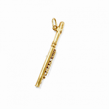 Hanger, dwarsfluit (lengte incl.hangoog: 33mm.) - 5243 Hanger, dwarsfluit (lengte incl.hangoog: 33mm.) - 5243