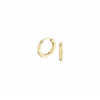 Oorringen, 14krt.goud (15x2,5mm.) - 8231