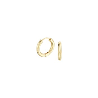 Oorringen, 14krt.goud (15x2,5mm.) - 8231