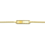 Graveerarmband, 14krt. goud (verstelbaar: 9-11cm.baby) - 8902