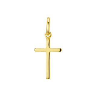 Hanger, 14krt.goud Kruisje (9x13mm.) - 9079