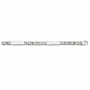 Armband, zilver platte koningsschakel/plaatjes 5mm.  (lengte: 20cm.) - 9212