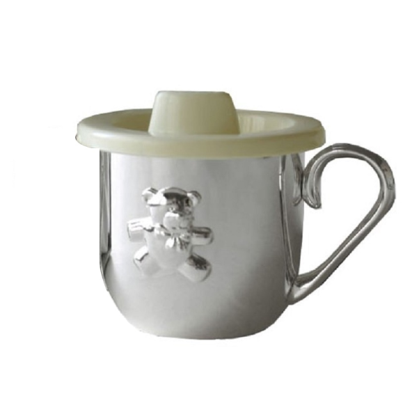 beker, beer 1-oor met tuit - 9241