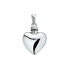 Urnhanger, zilver hart bol (17mm.) - 9923 Urnhanger, zilver hart bol (17mm.) - 9923