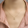 HC Hanger, 14krt.goud muzieknoot (8x11mm.) - 10866 HC Hanger, 14krt.goud muzieknoot (8x11mm.) - 10866