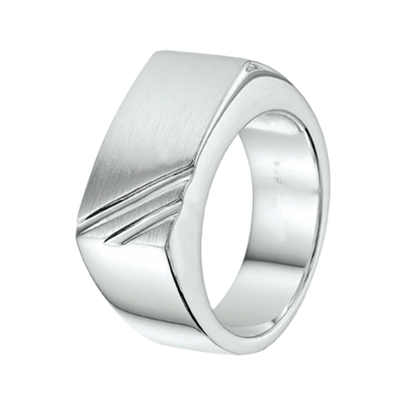 Ring, zilver 10mm.breed (maat 19,5) - 11257