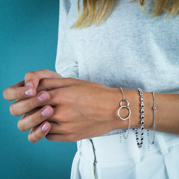 Zinzi Armband, model ZIA987 (lengte: 17-19,5cm.) - 11599 Zinzi Armband, model ZIA987 (lengte: 17-19,5cm.) - 11599