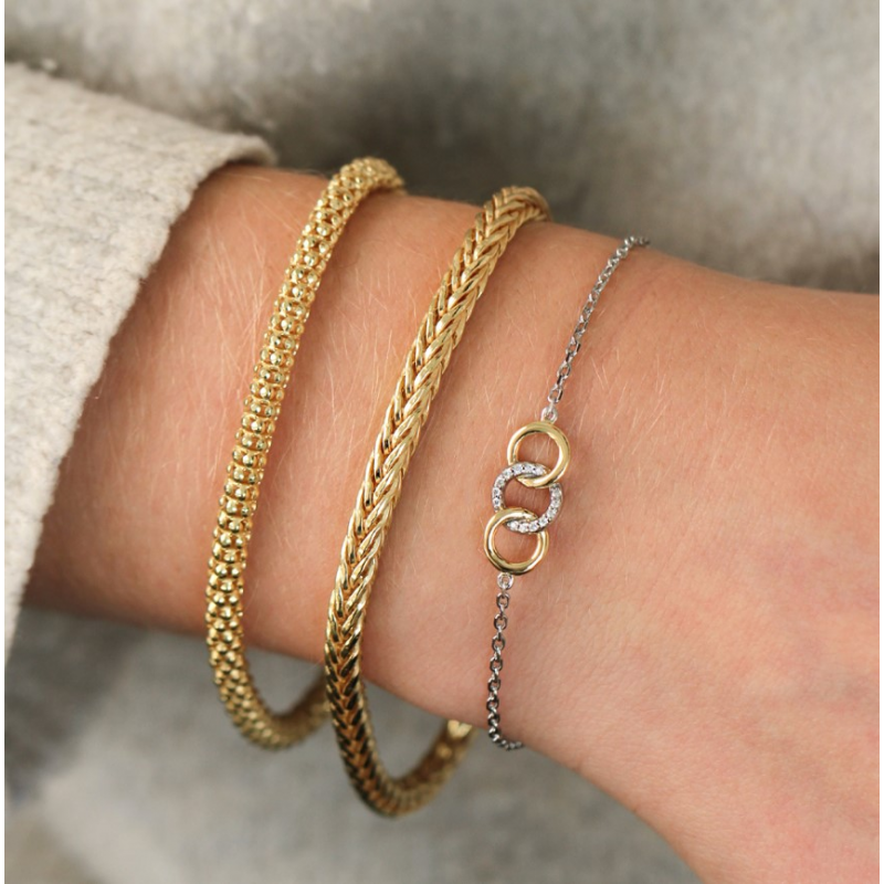 Zinzi Armband, model ZIA1057G (lengte: 19cm.) - 12163 Zinzi Armband, model ZIA1057G (lengte: 19cm.) - 12163