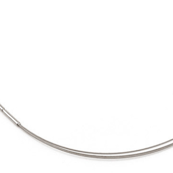 Boccia Collier, edelstaal/titanium model 0804-01 (lengte 45cm.) - 12410