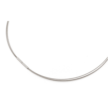 Boccia Collier, edelstaal/titanium model 0804-01 (lengte 45cm.) - 12410