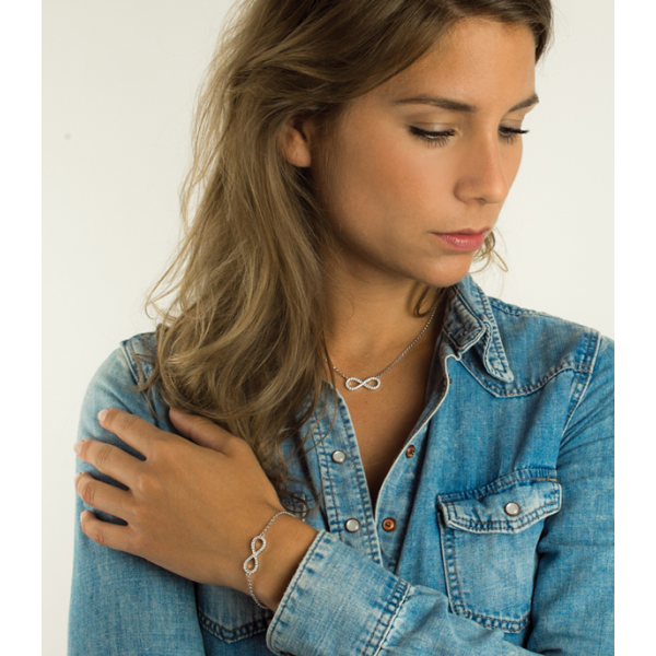 Zinzi Armband, model ZIA1065 infinity - 12554