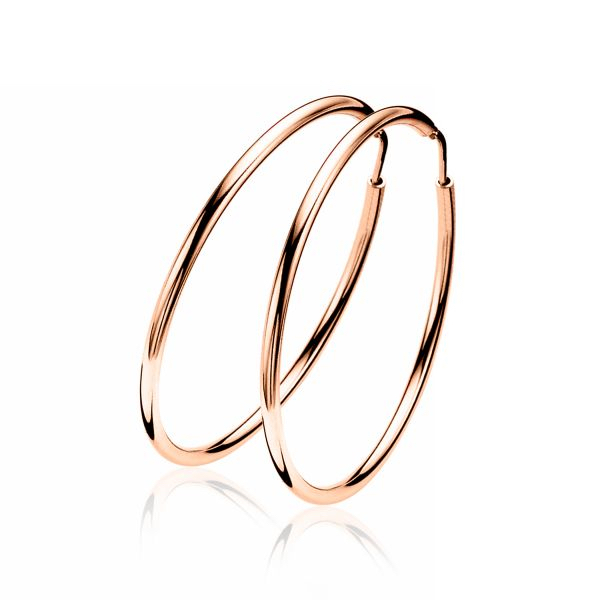 Zinzi Oorringen, model ZIO435R (35x2mm.) - 12751 Zinzi Oorringen, model ZIO435R (35x2mm.) - 12751