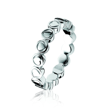 Zinzi Ring, model LOVER7 (maat54) hartjes - 13041