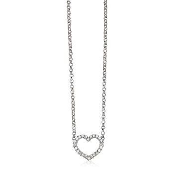 Zinzi Collier, model ZIC1098 (lengte:44cm) hart - 13323 Zinzi Collier, model ZIC1098 (lengte:44cm) hart - 13323