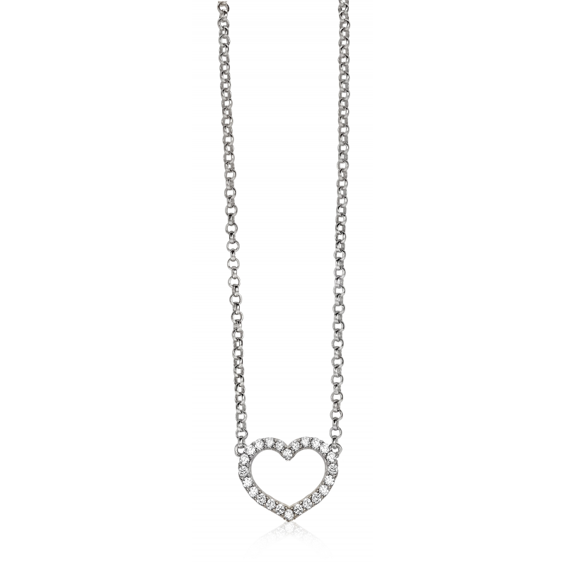 Zinzi Collier, model ZIC1098 (lengte:44cm) hart - 13323 Zinzi Collier, model ZIC1098 (lengte:44cm) hart - 13323