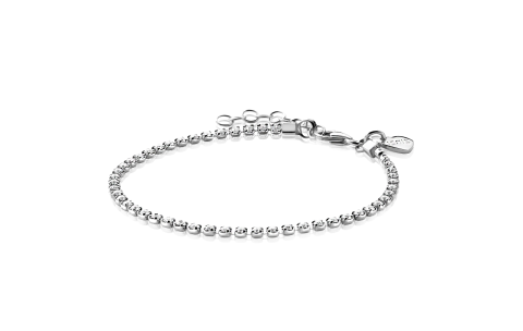 Zinzi Armband, model ZIA1210 met zirconia (lengte: 16,5-20cm.) - 13324