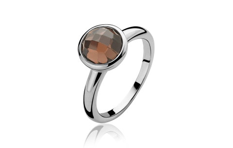 Zinzi Ring, Model ZIR929 (maat 56) steen:10mm. - 14266