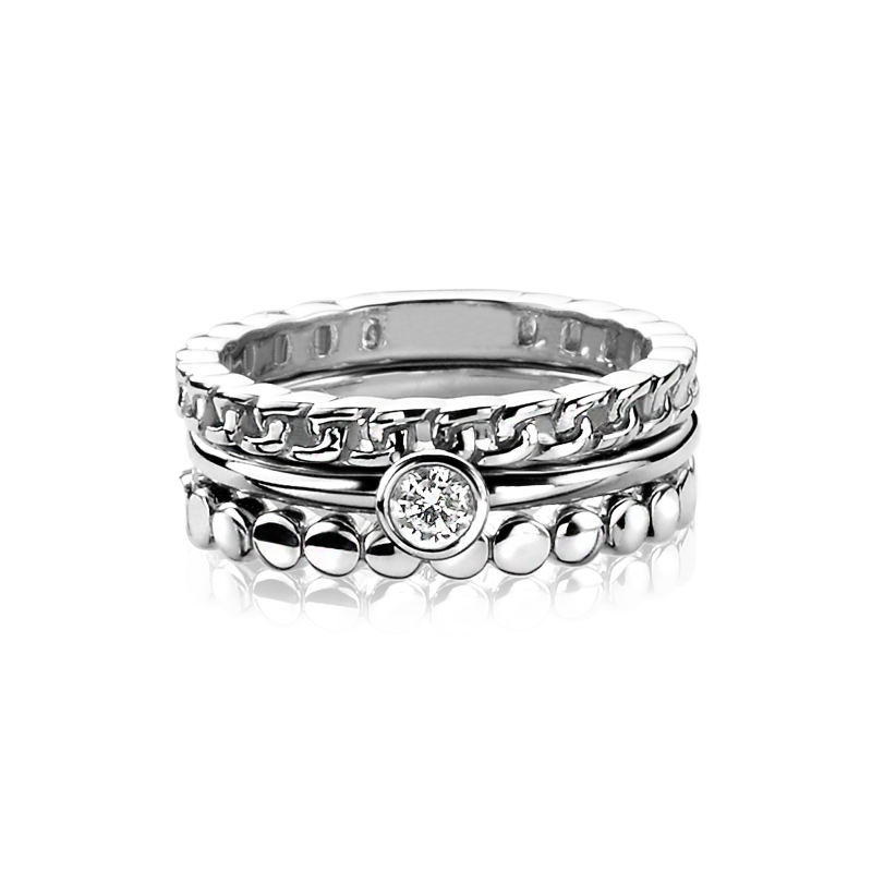 Zinzi Ring, Model ZIR1177 (maat 56) - 14267