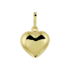 Hanger, 14krt.goud hart  (10,5mm.) - 13660
