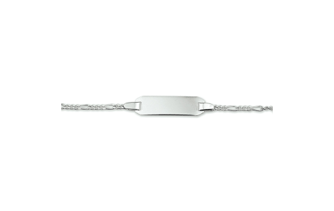 Graveerarmband, zilver (verstelbaar: 11-13cm.) - 14073