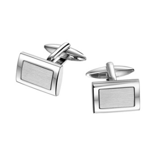 Manchetknopen, edelstaal12x18mm. - 14079 Manchetknopen, edelstaal12x18mm. - 14079