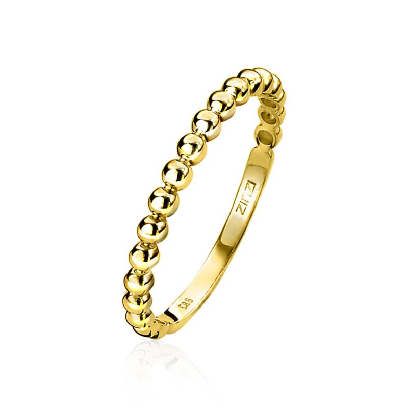 Zinzi Ring, Model ZGR145 14krt.goud (maat54) - 15065 Zinzi Ring, Model ZGR145 14krt.goud (maat54) - 15065