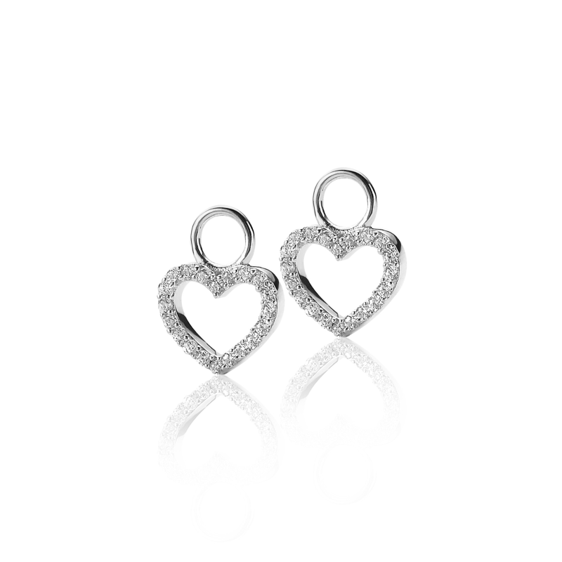 Zinzi Creoolhangers, model ZICH1098 (12mm.) hart - 15113 Zinzi Creoolhangers, model ZICH1098 (12mm.) hart - 15113