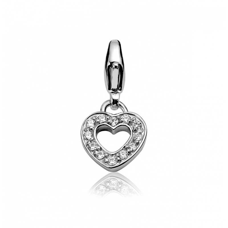 Zinzi Charms, model CHARM251H (10mm.) hart - 15206