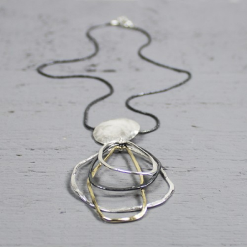 Jeh Jewels, Hanger model 19534 (incl.collier 45cm.) - 15346