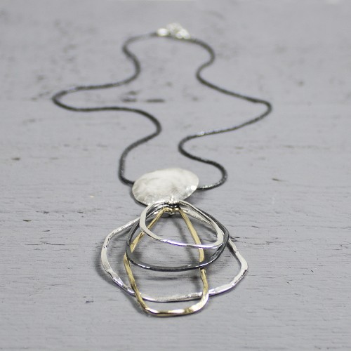 Jeh Jewels, Hanger model 19534 (incl.collier 45cm.) - 15346