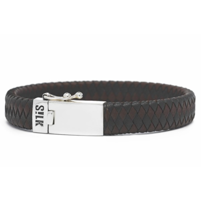 Silk Armband, model 841BBR (lengte 19cm) - 15408 Silk Armband, model 841BBR (lengte 19cm) - 15408
