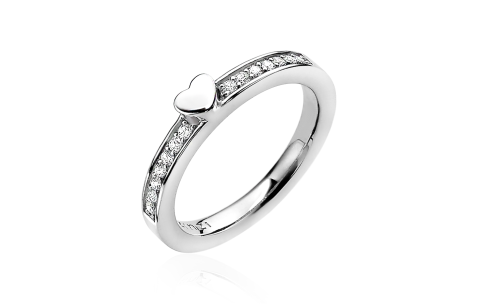 Zinzi Ring, model ZIR1391 (maat 52) hart - 15445