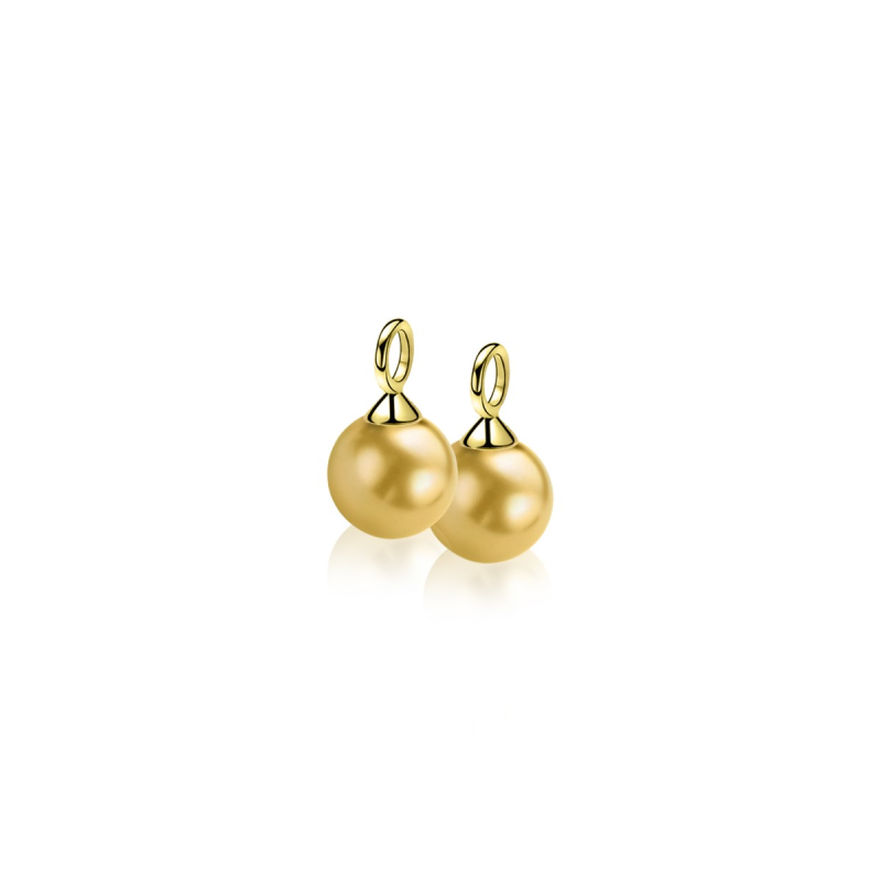 Zinzi Oorbedels, model ZICH266YG (10mm.) - 16258 Zinzi Oorbedels, model ZICH266YG (10mm.) - 16258