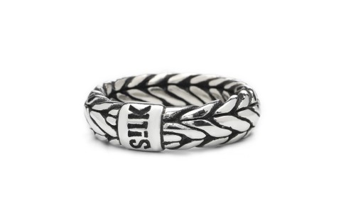 Silk Ring, model 352 (maat 18,5) - 15422