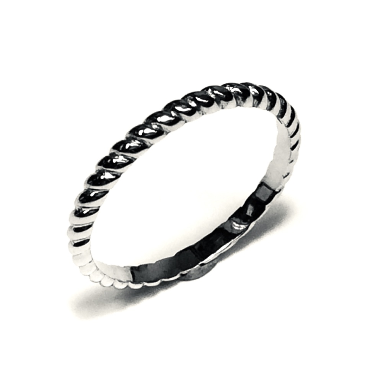 Joy & Julia Ring, 14krt.witgoud (mt.18) - 15570