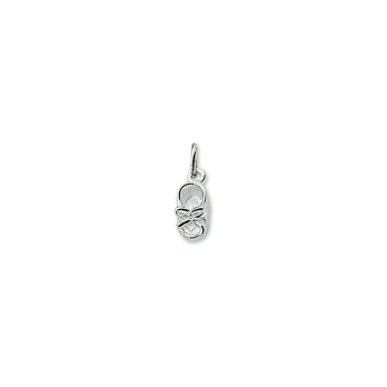 Hanger, zilver babyschoentje - 15719