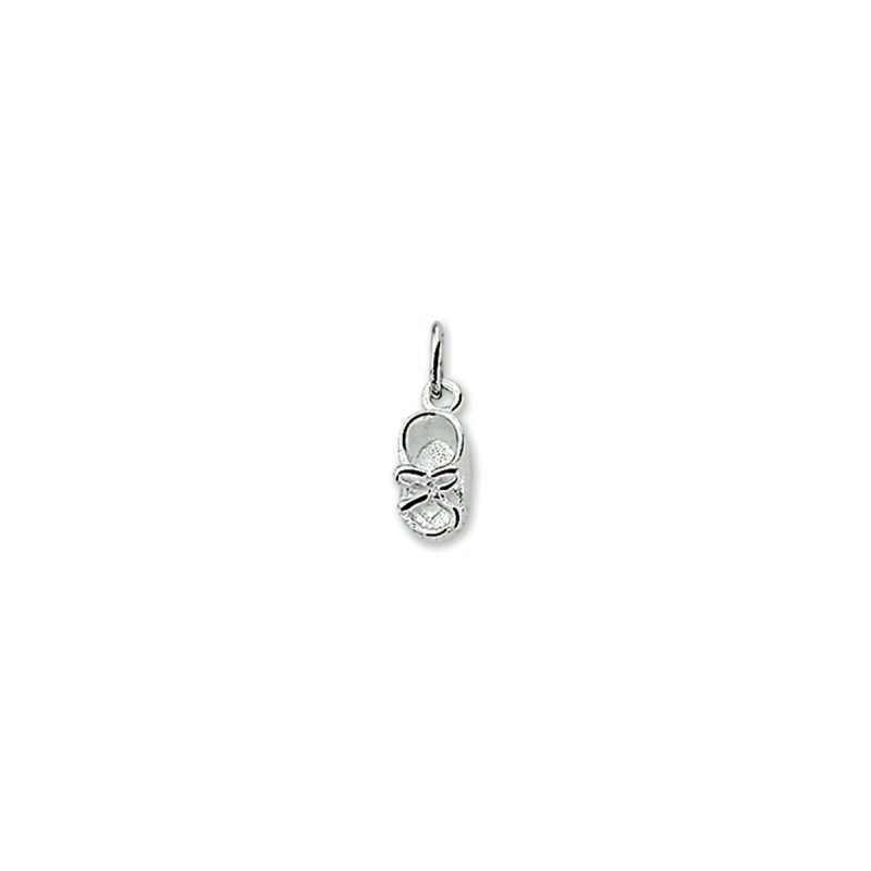 Hanger, zilver babyschoentje - 15719