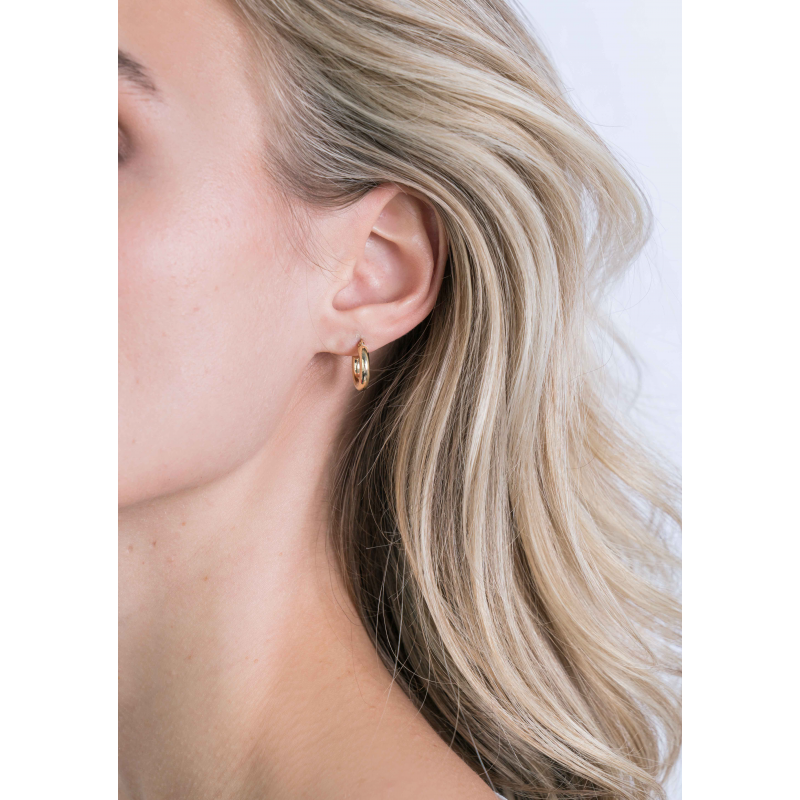 Zinzi Oorringen, model ZGO129 14krt.goud (14x3mm.) - 15937