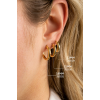 Zinzi Oorringen, model ZGO129 14krt.goud (14x3mm.) - 15937