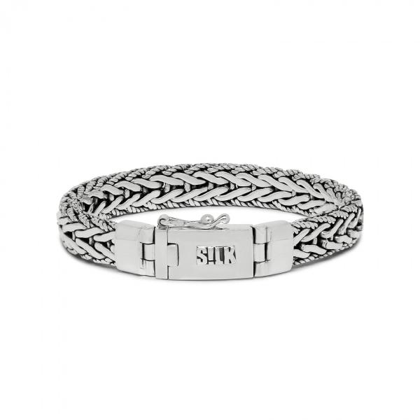 Silk Armband, model 237 (lengte 20cm) - 15952 Silk Armband, model 237 (lengte 20cm) - 15952